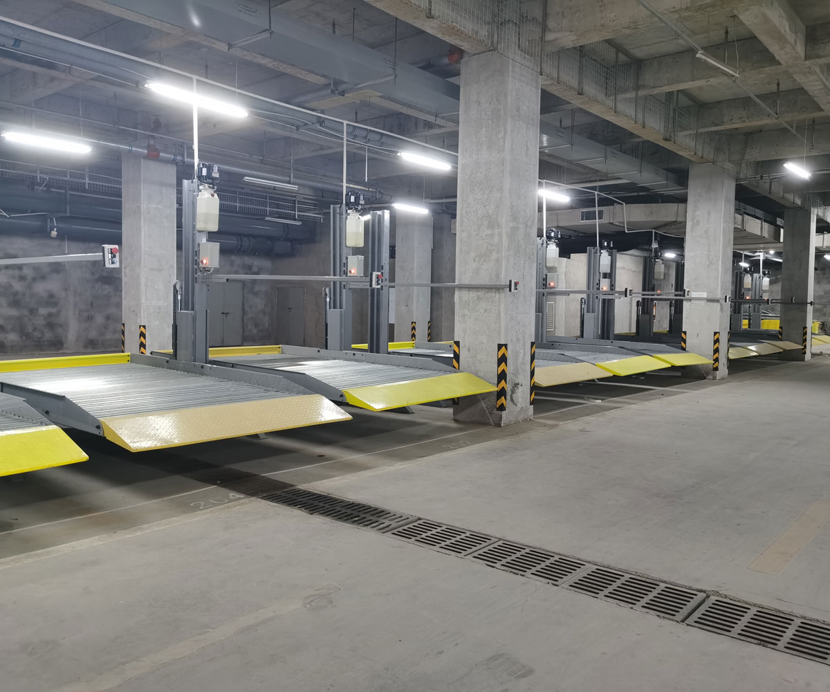 小金雙層簡易式機(jī)械停車位過規(guī)劃