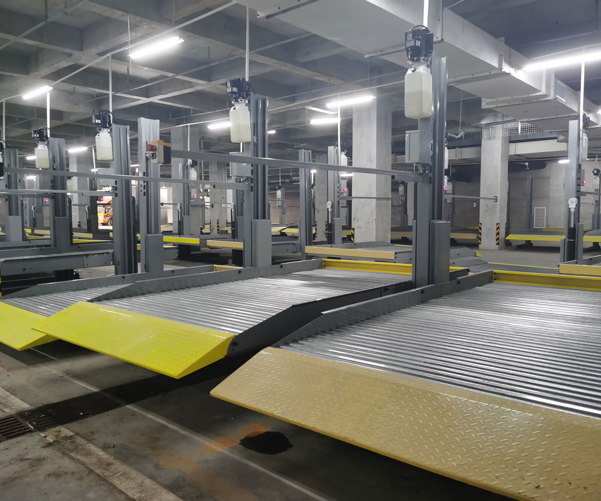 南江家用簡易升降類立體停車位回收