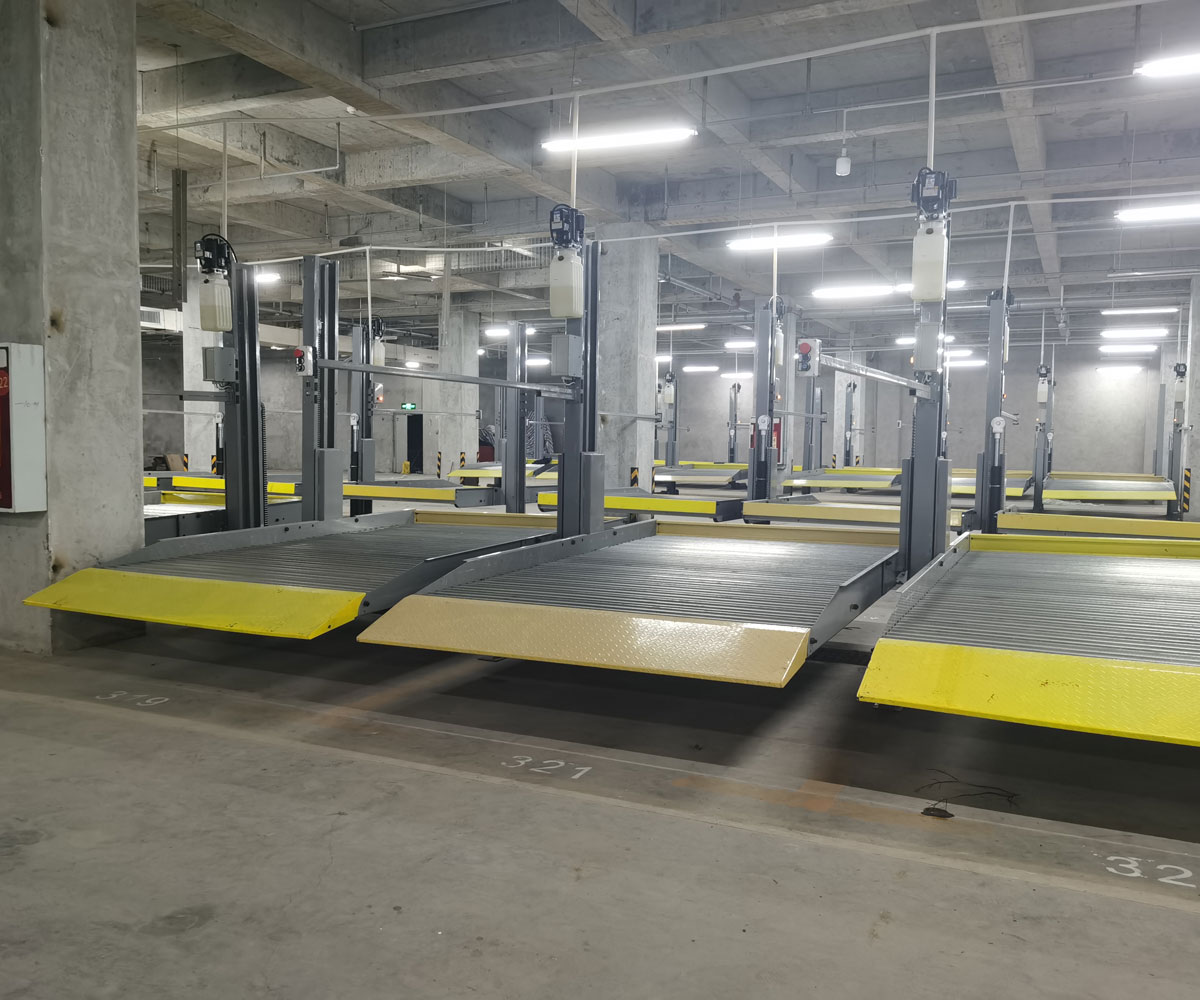 涪陵四柱升降式停車立體車庫維保