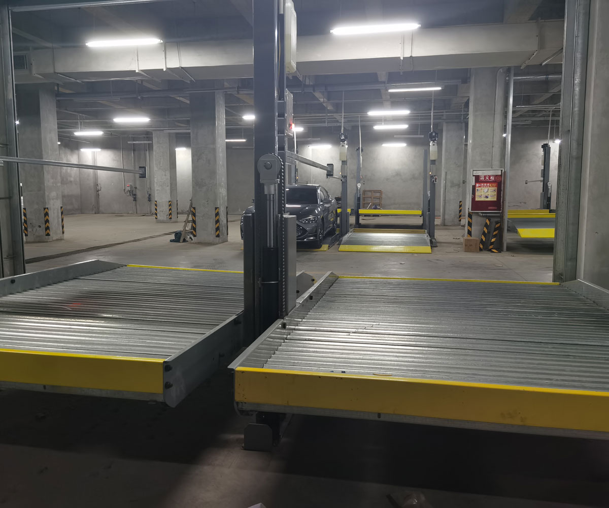 南江兩層簡易式機械停車位長租