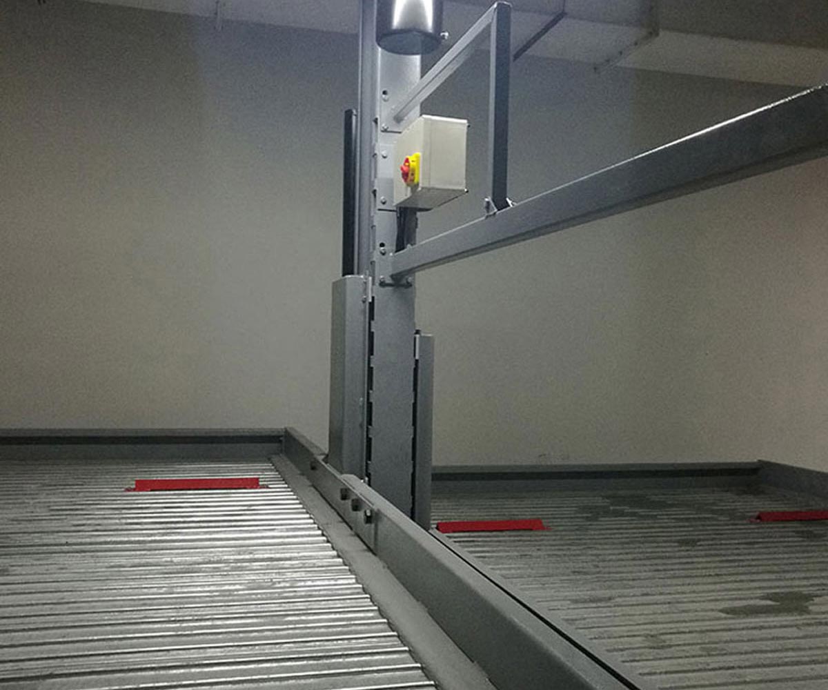 南江二層升降平移機械停車位租賃