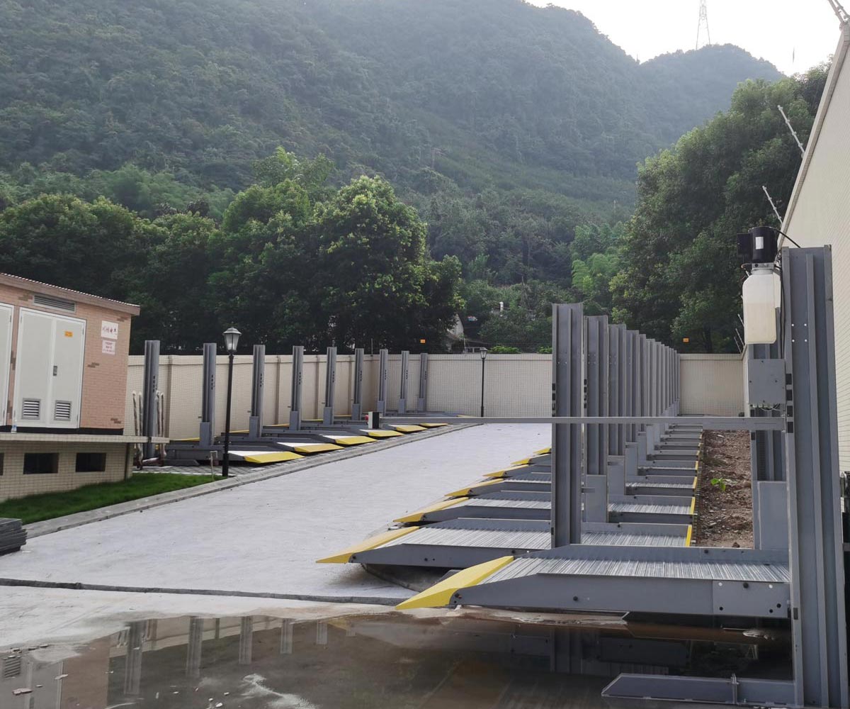 內(nèi)江雙層升降橫移機(jī)械停車(chē)改造