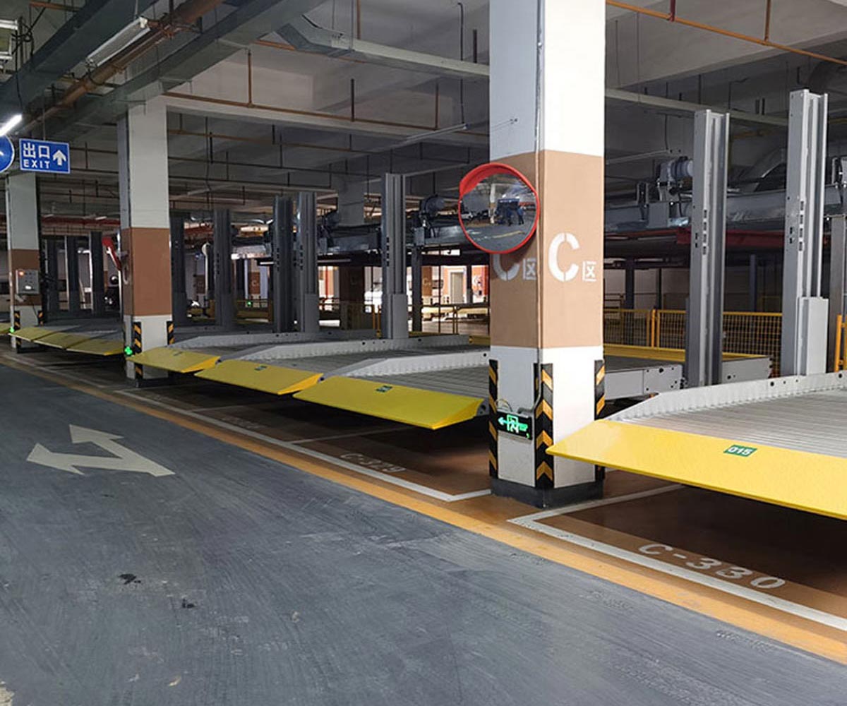 高坪地下室升降式機(jī)械停車設(shè)備回收