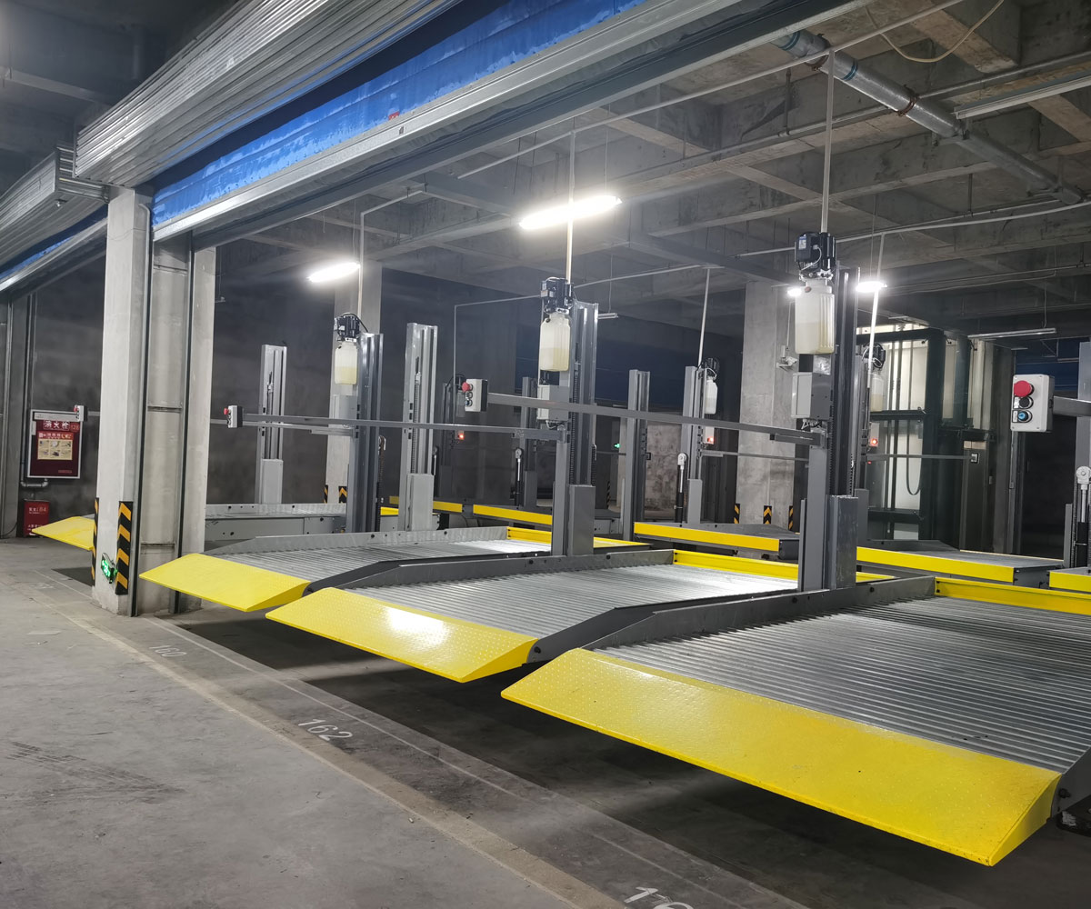 渝中兩層簡易升降機械停車庫維保