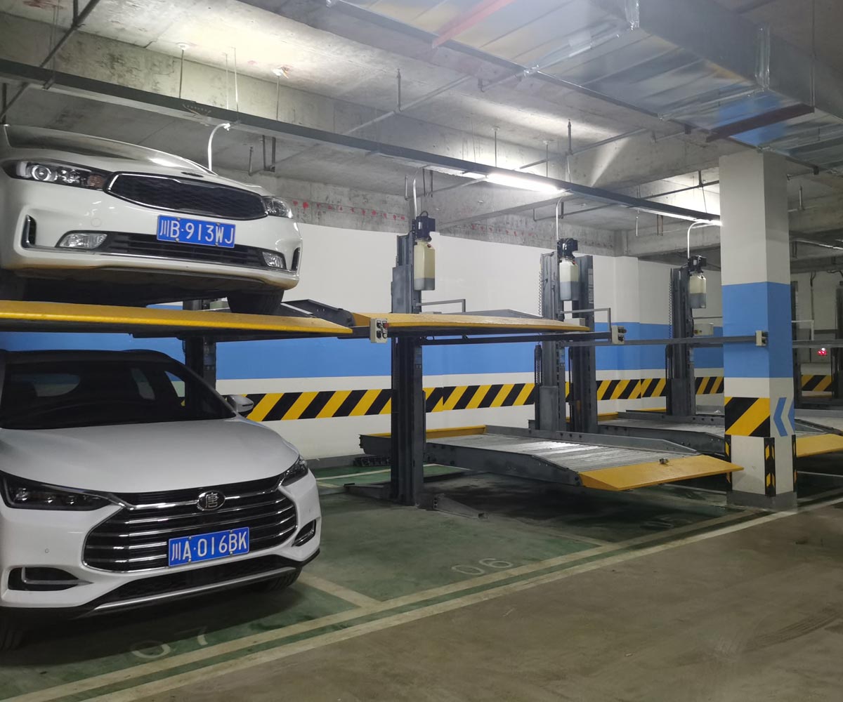 小區(qū)四柱機械停車 小區(qū)四柱機械停車