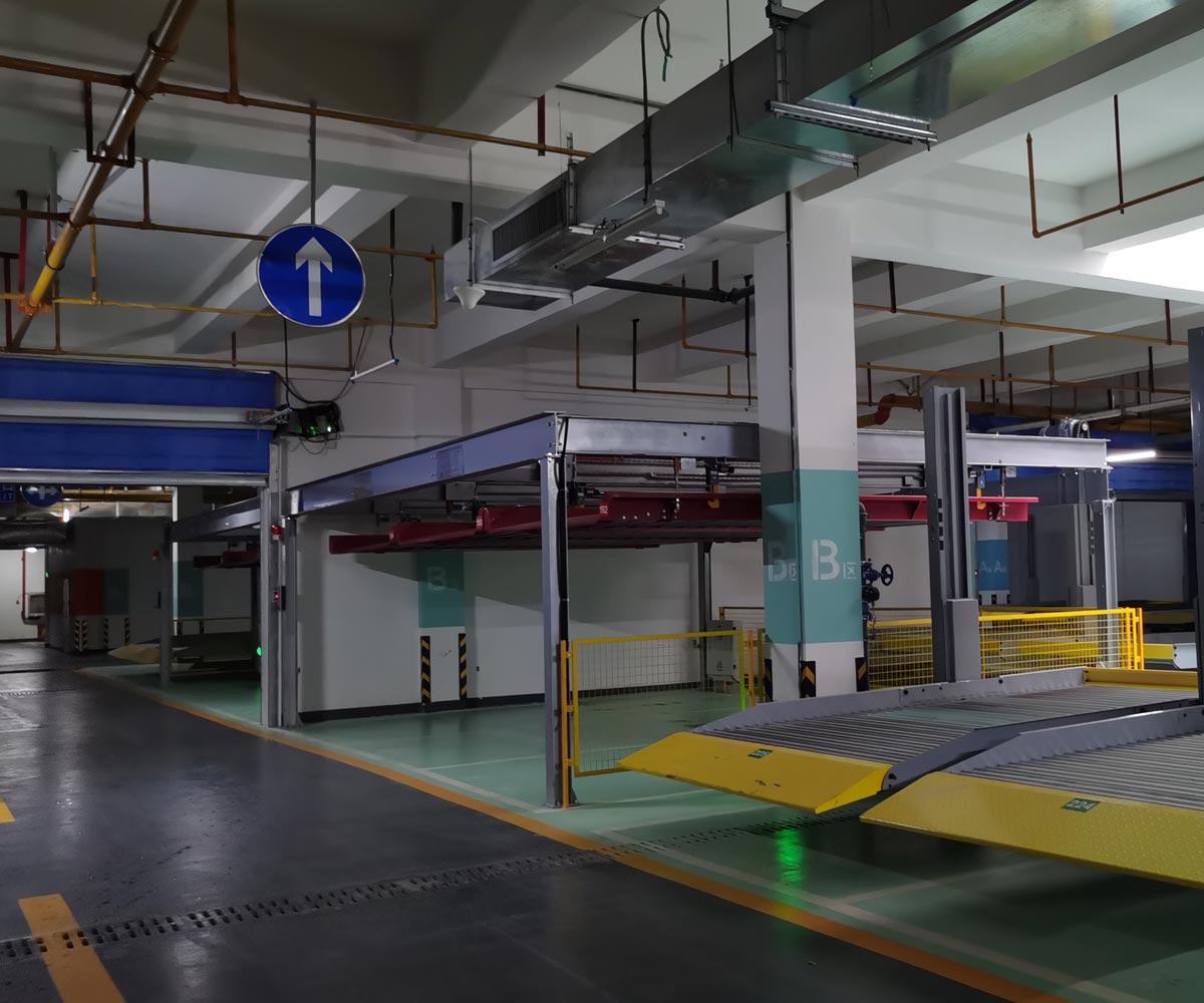 重慶雙柱簡易式停車設(shè)備
