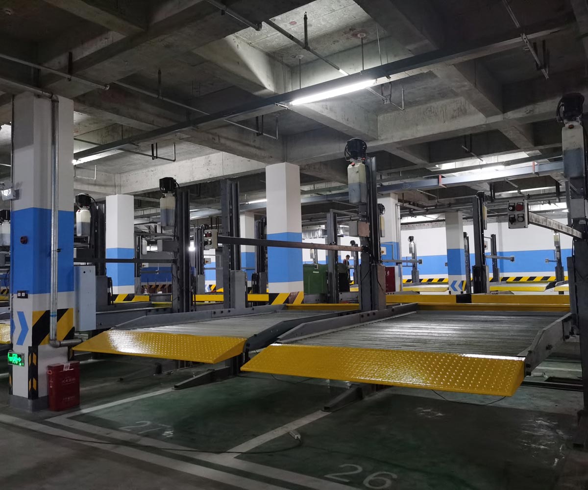 江津小區(qū)2層簡易式機械式停車位