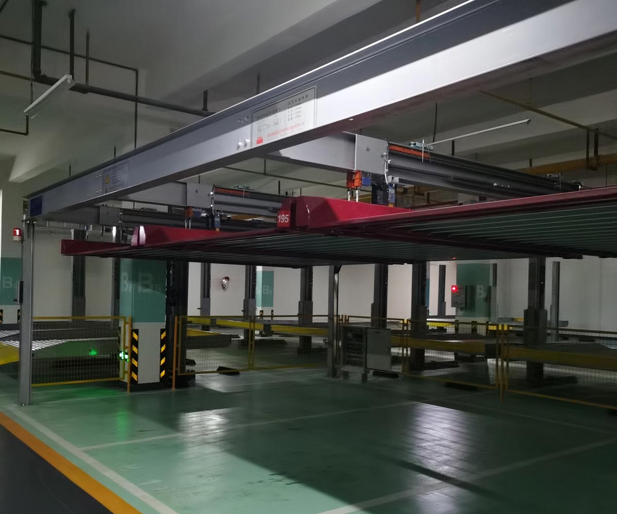 射洪小區(qū)兩層簡易類停車設(shè)備
