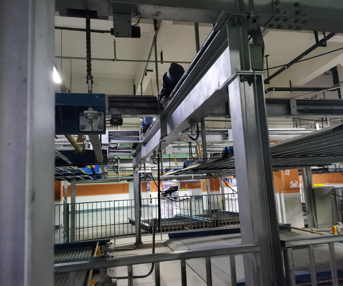 北碚負一正三地坑PSH4D1四層升降橫移機械式停車設(shè)備