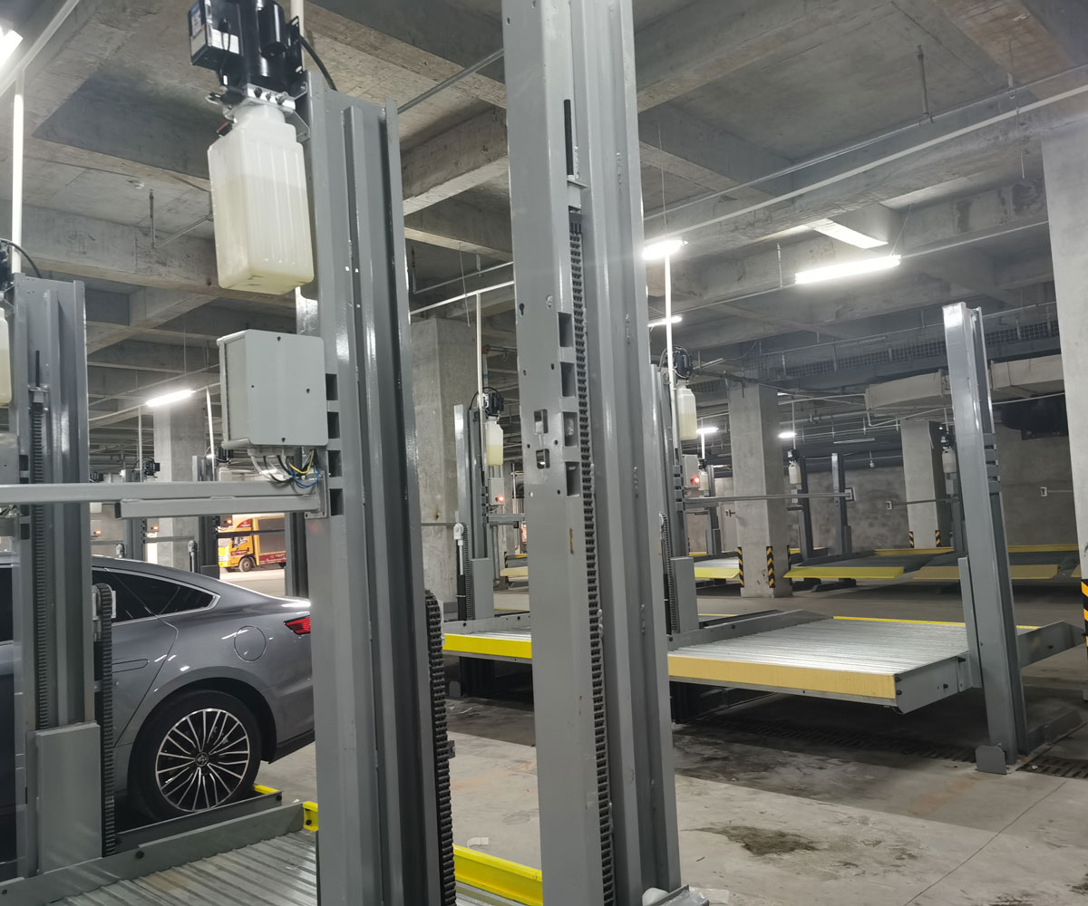 敘永智能立體停車場(chǎng)方便大家停車